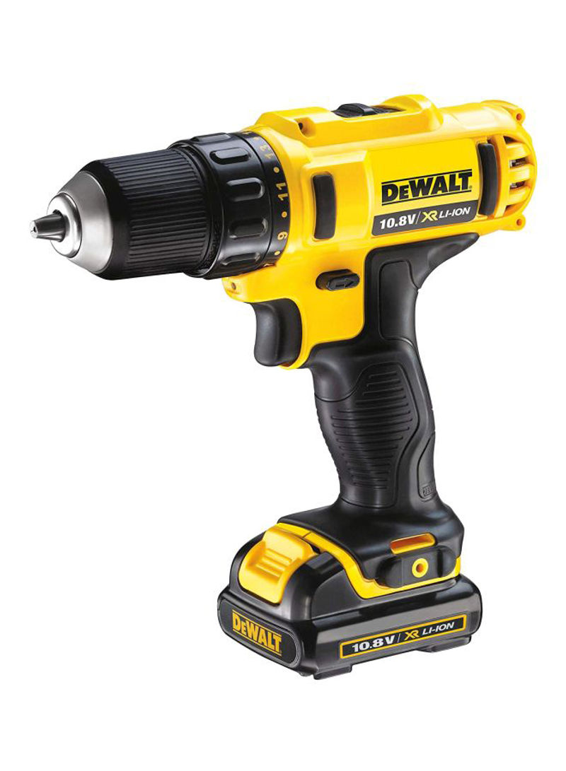 Handheld Cordless Drill Driver Tool Set 180W Yellow/Black