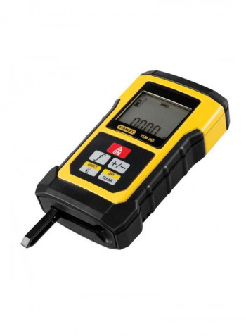 Laser Distance Measurer Yellow/Black/Red