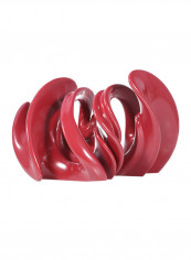 Shuttle Time Tunnel Abstract Resin Statue Red 3449g
