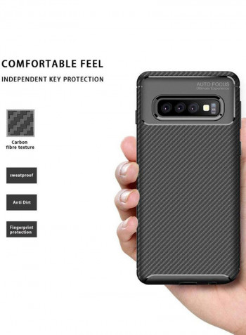 Protective Case Cover For Samsung Galaxy S10 Black