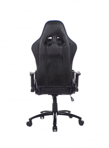 Adjustable Gaming Chair With Lumbar Cushion Blue/Black