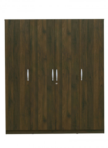 Kulltorp Door Wardrobe Brown/Black
