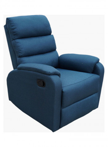 Sergio 1-Seater Recliner With Rocker Blue 98 x 71 x 95cm