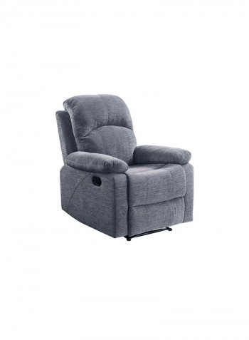 Jude 1-Seater Recliner Grey 94x86cm