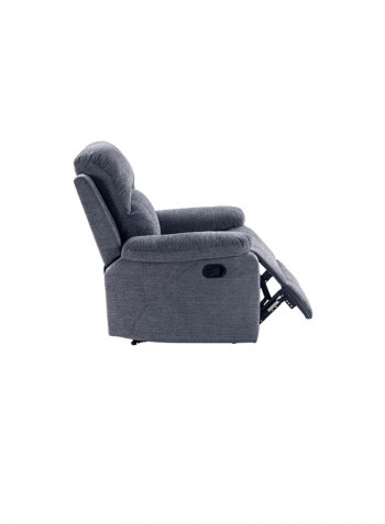 Jude 1-Seater Recliner Grey 94x86cm