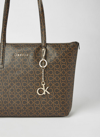 Monogram Tote Brown Mono