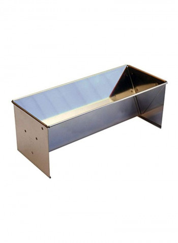 Triangular Cake Mould Silver 12x5x4.5inch