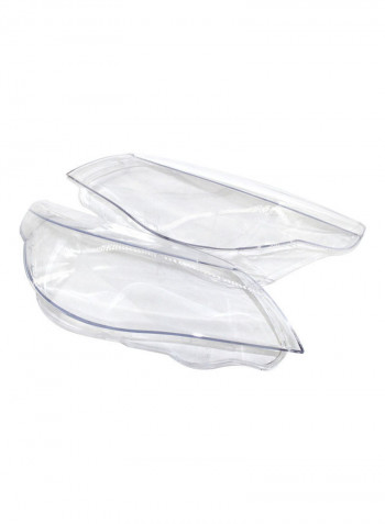 One Pair Headlight Clear Cover Front Headlamp Lens Fit for BMW E60 E61 525i 530i 545i 550i 2003-2010