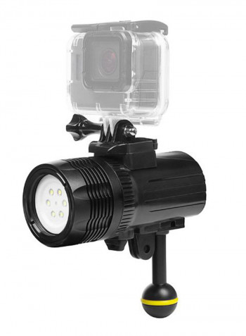 Rechargeable Dimmable Outdoor LED Video Shooting Light Black