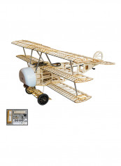 Dancing Wings Hobby S1701 Balsa Wood RC Airplane 60x15x8centimeter