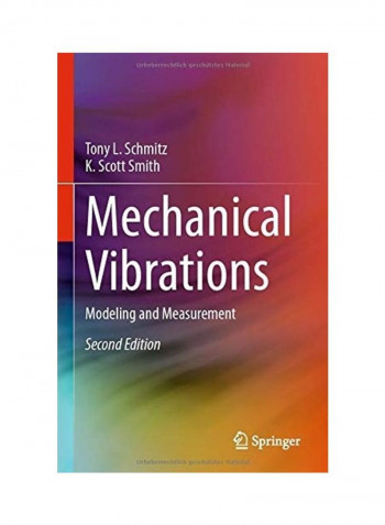 Mechanical Vibrations Hardcover English by Tony L. Schmitz