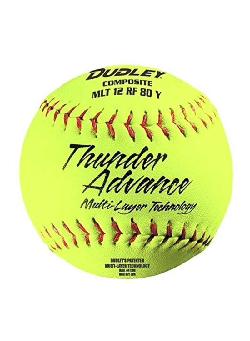 12-Piece Thunder Advance Slow Pitch Softball Set 12inch