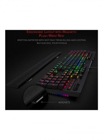 Mechanical Gaming Keyboard With Switches