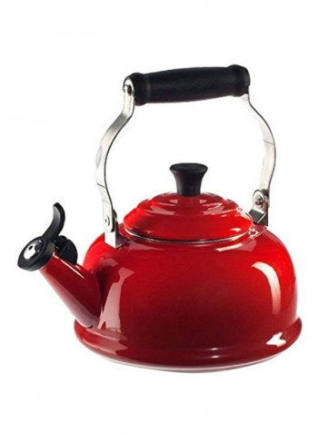 Steel Whistling Tea Kettle Cherry 6x10x10inch