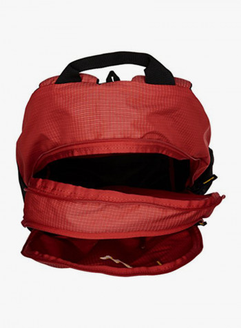Polyester Blend 35 Liter Backpack WC 1 Latlong 1 Red