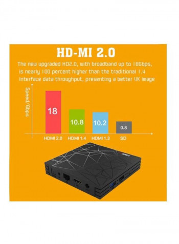 T95 Max 6K Android TV Box XD5036010 Black