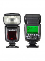 TT685S Speedlite TTL Master Slave GN60 2.4G Wireless Transmission HSS 1/8000S For Sony A77II A7RII A58 A99 ILCE6000L ILDC Camera Black