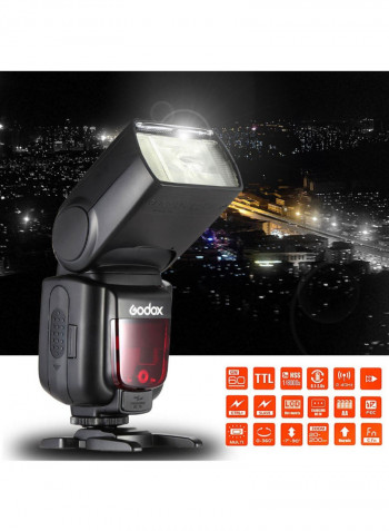 TT685S Speedlite TTL Master Slave GN60 2.4G Wireless Transmission HSS 1/8000S For Sony A77II A7RII A58 A99 ILCE6000L ILDC Camera Black
