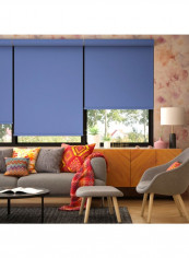 Single Sombras Blackout Roller Window Shade Blue 220x200cm