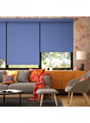 Single Sombras Blackout Roller Window Shade Blue 220x200cm