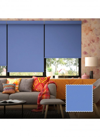 Single Sombras Blackout Roller Window Shade Blue 220x200cm