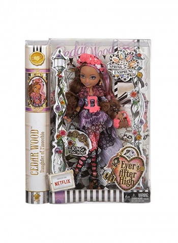 Spring Unsprung Cedar Wood Doll CDM51