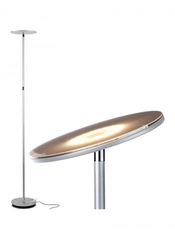 LED Floor Lamp White 10 x 10 x 63inch