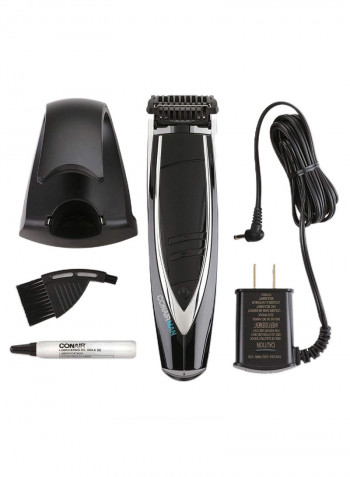Waterproof Cordless Super Stubble Ultimate Flexhead Trimmer Black/Silver 3.5 x 7.2 x 11inch