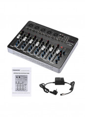 Professional 7-Channel Mic Line Audio Mixer With 3-Band EQ reviews Professional 7-Channel Mic Line Audio Mixer With 3-Band EQ