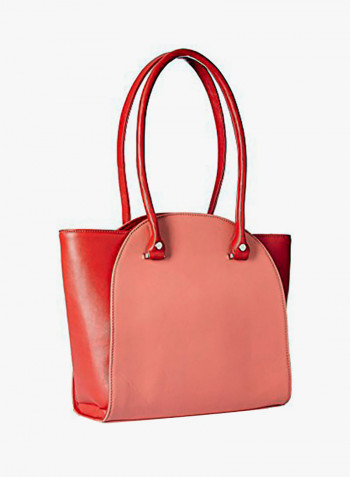 Polyester Blend Shoulder Bag Orange