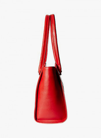 Polyester Blend Shoulder Bag Orange