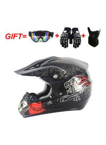 5-Piece Off-Road Motorcycle Helmet