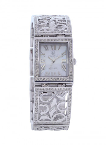 Women's 22K Gold Plated With Crystal Analog Watch P-21899