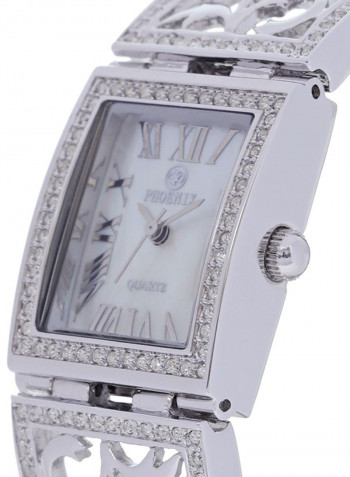 Women's 22K Gold Plated With Crystal Analog Watch P-21899
