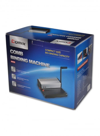 Comb Binding Machine Black