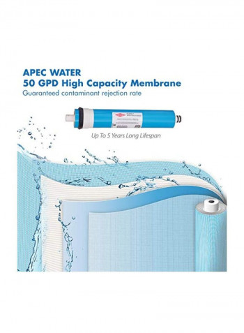 5-Piece Filter-Max45 Complete Replacement Set For Ultimate Series Reverse Osmosis Water Filter System White 4.2x0x9.6inch