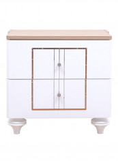 Malena Night Stand Set Of 2 White/Beige reviews Malena Night Stand Set Of 2 White/Beige