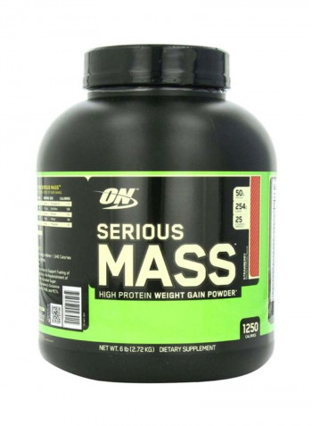Serious Mass Protein - Strawberry - 2.72 Kg