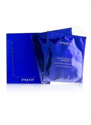 10-Piece Blue Techni Liss Week-End Chrono-Renewing Peel Mask