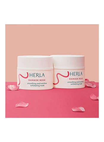 Damask Rose Smoothing And Nutritive Exfoliating Mask 1.7ounce