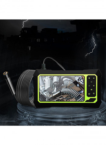 LCD Display Screen 1080P Handheld Endoscope Industrial Home Dual Camera Endoscopes With 6 LED's 29.0 x 5.0 x 2.0cm multicolour
