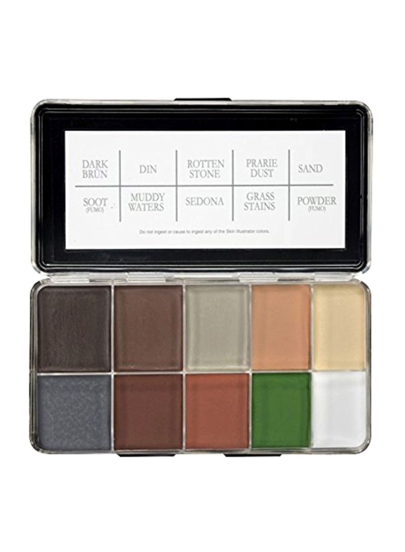 The Grunge Makeup Palette Multicolour
