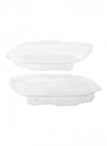 2-Piece Replacement Left And Right Headlight Cover For BMW E92/E93 2006-2009 BMW M3 2008-2012