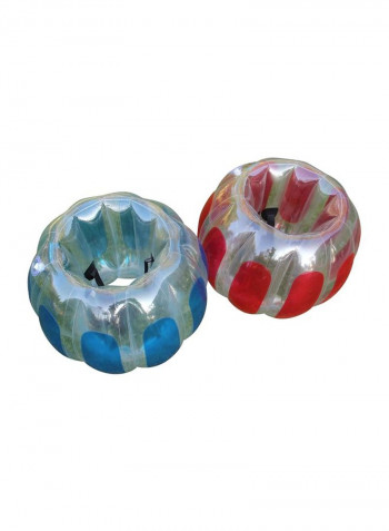 Pack Of 2 Thunder Bubble Inflatable Soccer Suits
