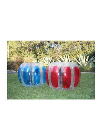 Pack Of 2 Thunder Bubble Inflatable Soccer Suits