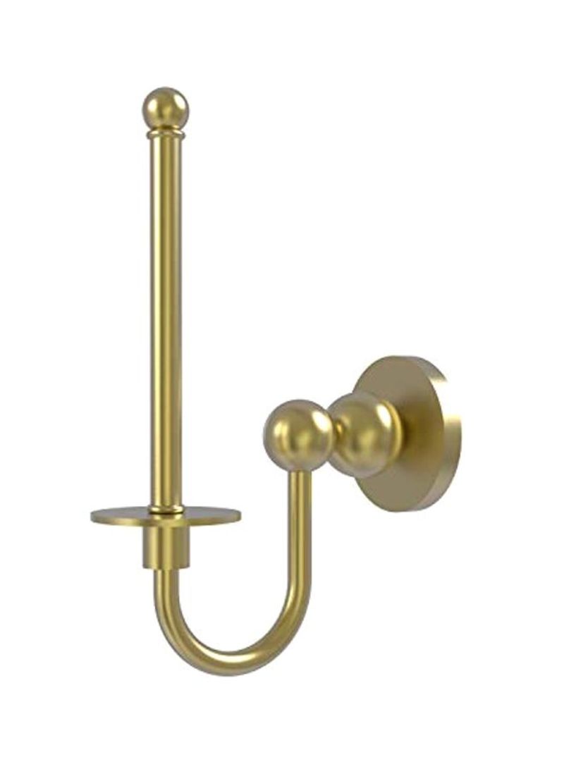 Bolero Collection Upright Toilet Paper Holder Gold 9x2.8x3inch