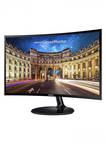 LC24F390FHMXUE 24-Inch Super Slim Full HD 1800R Curved Monitor with AMD FreeSync Black High Glossy