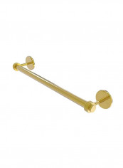 Satellite Orbit Two Collection Groovy Detail Towel Bar Gold 30inch