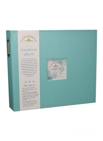 Swimming Pool Storybook Album Blue/White 15.2x3x13.2inch