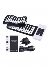 Portable Silicon 61 Keys Hand Roll Up Piano with Electronic USB Keyboard reviews Portable Silicon 61 Keys Hand Roll Up Piano with Electronic USB Keyboard